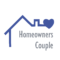 Logo of www.homeownercouple.xyz website showcasing a tiny house